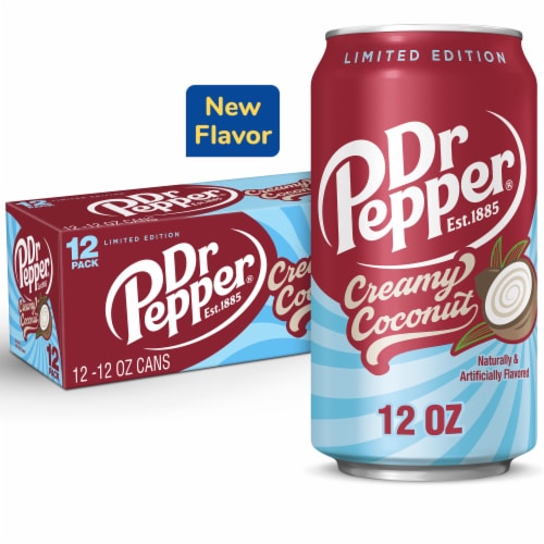 Dr Pepper Creamy Coconut Soda - Soft Pick