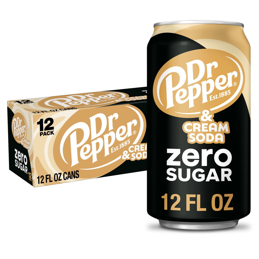 Dr Pepper & Cream Soda Zero Sugar - Daily Sip