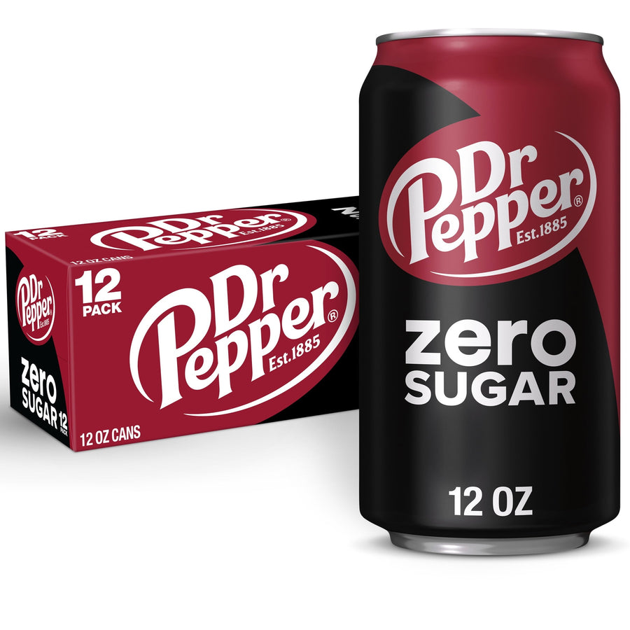 Dr Pepper Zero Sugar Soda - Fresh Fit